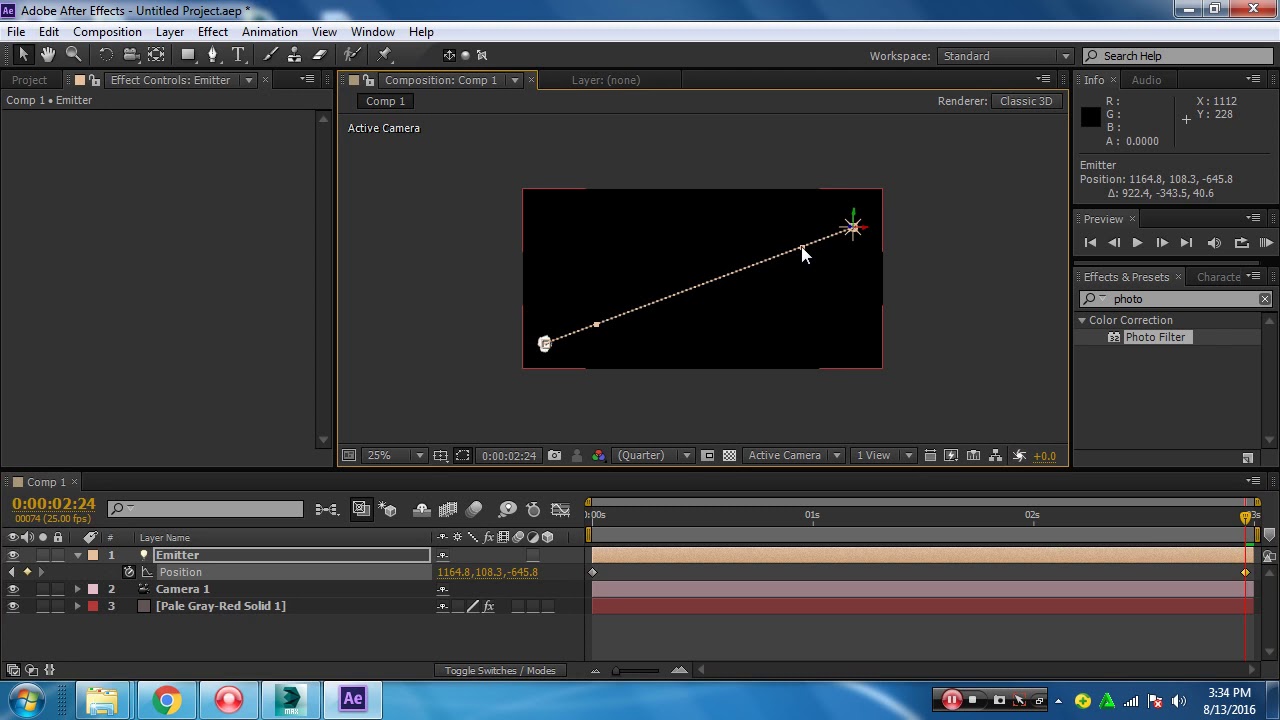 particular for after effects